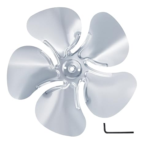CG A65123 Metal Fan Blade Replacement, Diameter 12 inches, 5 Blades, Inner
