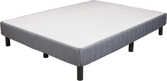 Hollywood Bed Frames Enforce Base Platform, King, Gray