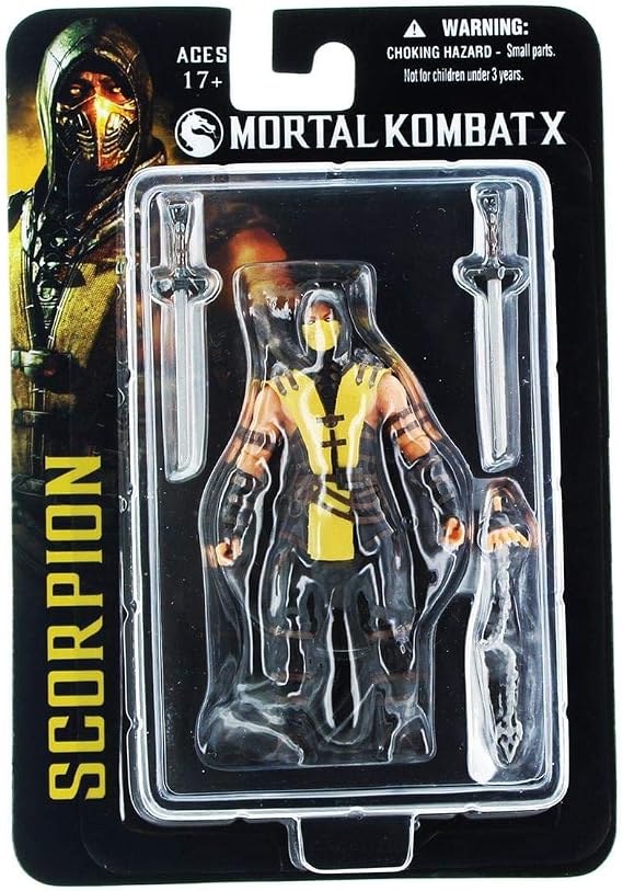 Mortal Kombat Mezco X Scorpion 4-Inch Action Figure