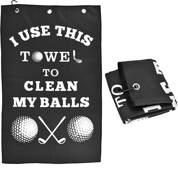 Golf Accessories Towel Gifts for Men Golfers, Stockig Stuffers for Men Him