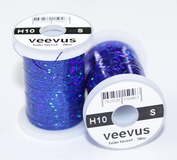 Veevus Holographic Tinsel (Blue, Medium)
