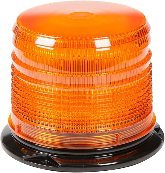 Grote 78853 Amber Medium Profile Class II LED Beacon (Permanent Mount)
