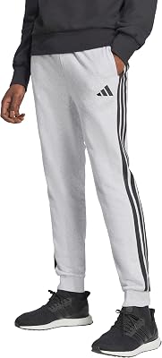 adidas Mens Essentials 3-Stripes French Terry Sportswear Pants