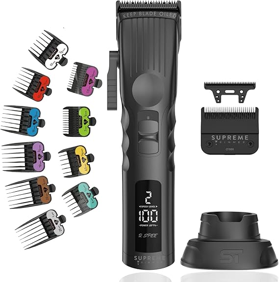 Supreme Trimmer 2Spee Clipper w/Additional Fade Blade CF88R
