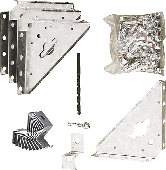 Arrow Grey Concrete Anchor (Clips and Shields)