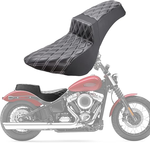 2up seat Fit Harley Street Bob2018-2026 Softail Standard W-Diamond