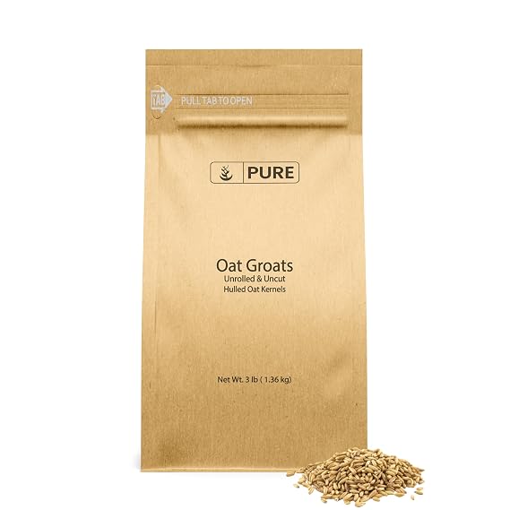 Pure Original Ingredients, Oat Groats, 3 Lb