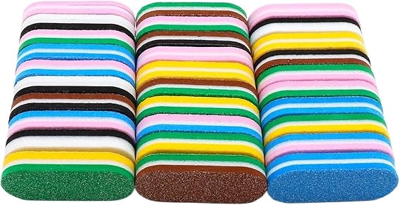 250/500/1000 Pcs Nail Buffer Files Block Buffing Sanding Files Block Pedicure Care Nails Professional Manicure Products(1000Pcs)