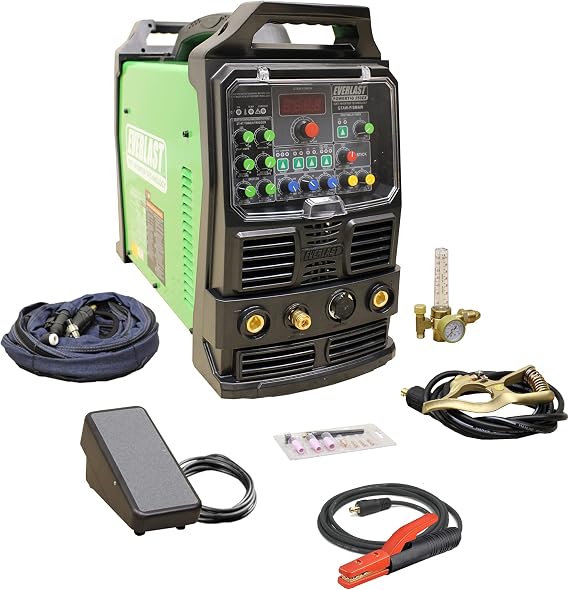 PowerTIG 250EX AC/DC Pulse TIG Stick Welder, IGBT, 1 or 3 Phase 220v
