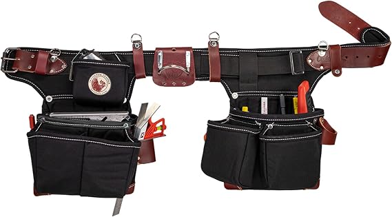 Occidental Leather Adjust-to-Fit OxyLight Framer - 21 Pockets & Tool Holders - Made in USA