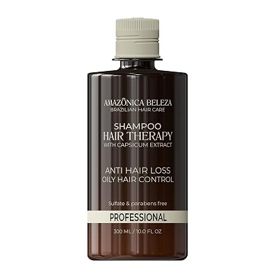 AMAZONICA BELEZA Hair Therapy Conditioner, Removes Oiliness Hair Loss and Promotes Growth Conditioner, Profesional Anti-Caida y Anti-Oliocidad 10 Oz