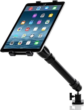 ZMC Industrial Universal Tablet Stand (C-Clamp Mounting Base)