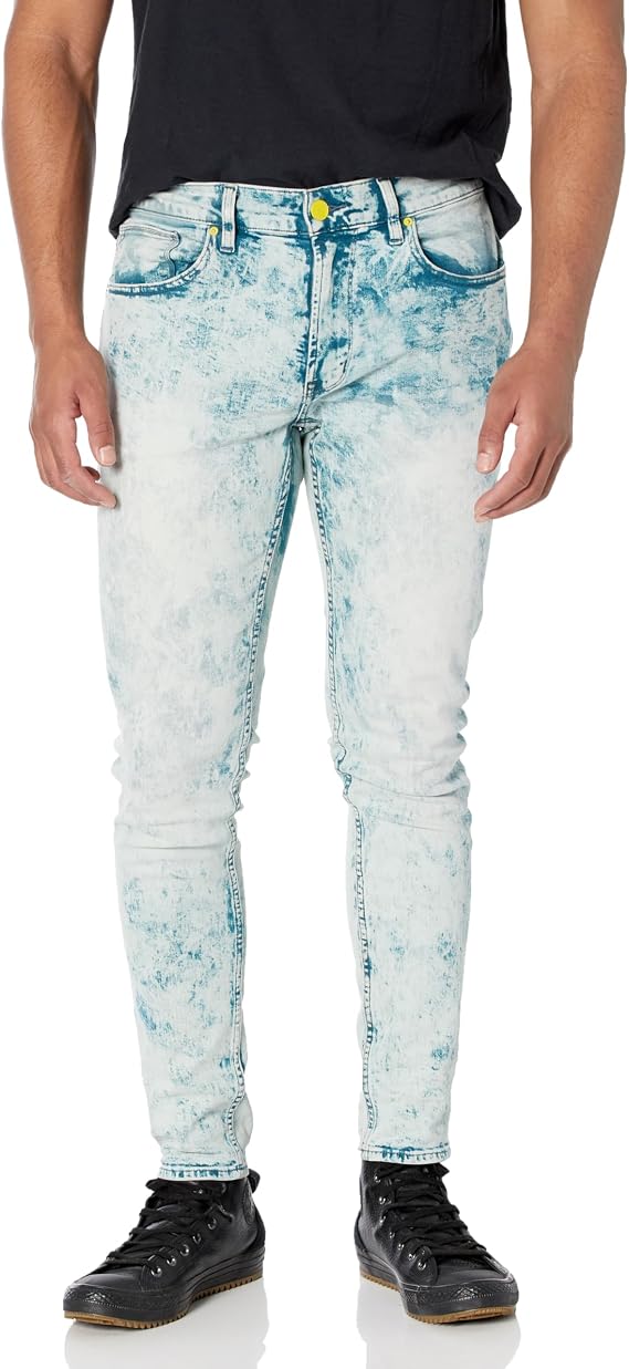 HUDSON Men's Zack Skinny Jean, Blue Acid, 32W x 32L