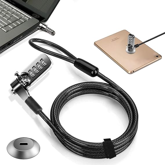 Computer Laptop Cable Lock for Laptop Computer Tablet Other Digital Device