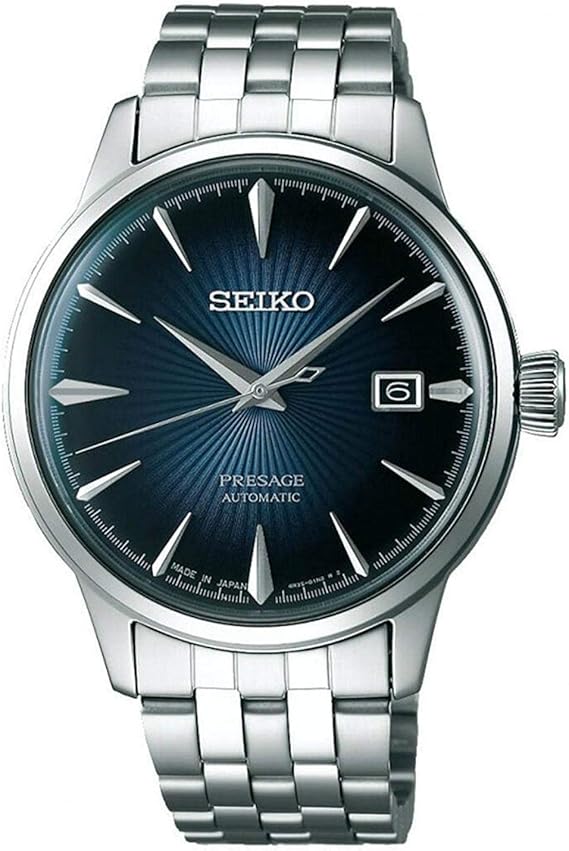 Seiko Mens Analogue Automatic Watch with Stainless Steel Strap SRPB41J1, Stainless Steel, Bracelet