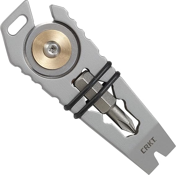 CRKT Pry Cutter Keychain Tool, Gray, 9913