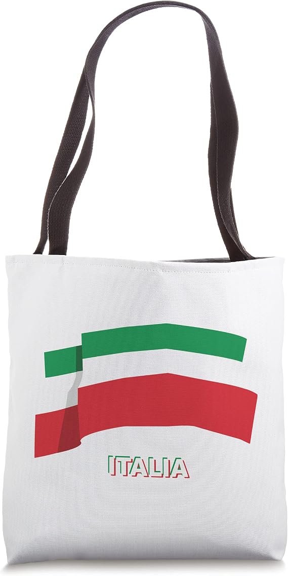 Flag Italia Tote Bag
