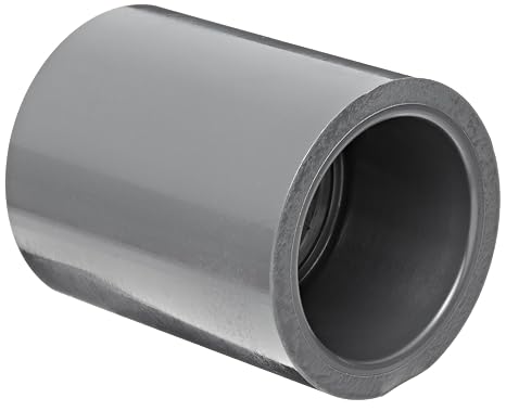 Spears 829 Series PVC Pipe Fitting, Coupling, Schedule 80, 3/4" Socket