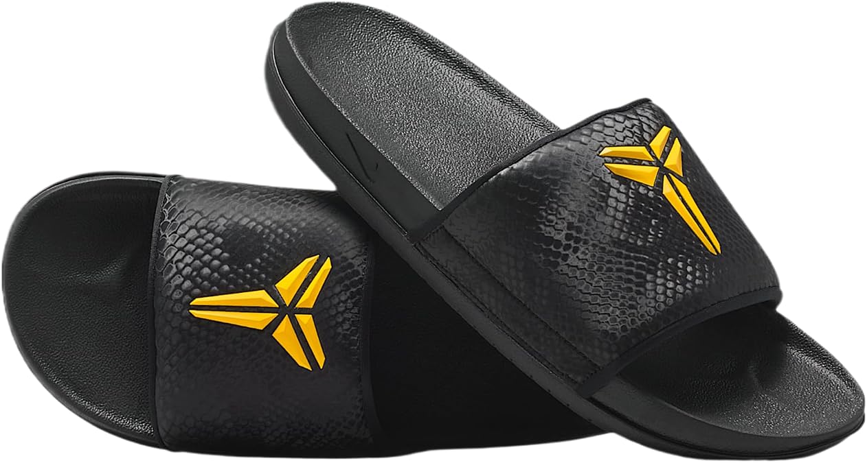 Nike Kobe Offcourt Men's Slides (Black/University Gold)