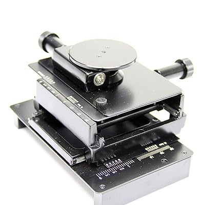 Dunwell Tech, Inc MS15X-S1 XY Fine Adjustment & Rotational Base 3.25 x 4.25 Table Size - Designed for Dino-Lite