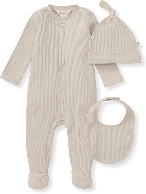 Burt's Bees Baby Baby Jumpsuit, 100% Organic Cotton One-piece Outfit Coverall