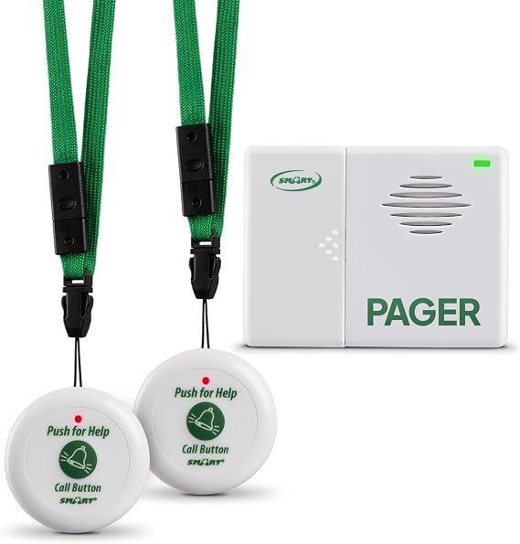 Smart Caregiver 2-Button Pager System by Smart Caregiver