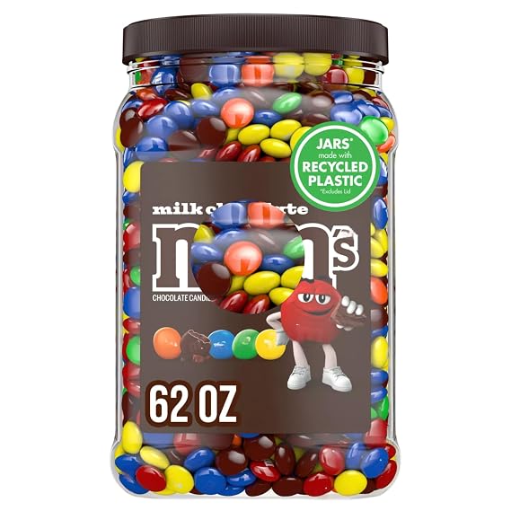 Milk Chocolate Candy, Pantry Size Jar, 62 Ounces (62 Ounce (1 Pack))