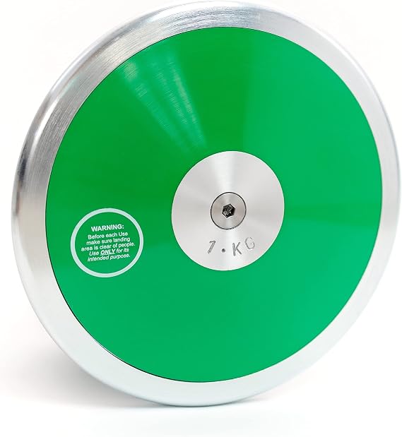 Discus 1kg. Discus. Girl Discus. 1k Discus. High School Discus. 1kg Discus. | Womens discus. Girls discus. Gold standard in affordable excellence. 70% rim weight. Rated to 100 feet.