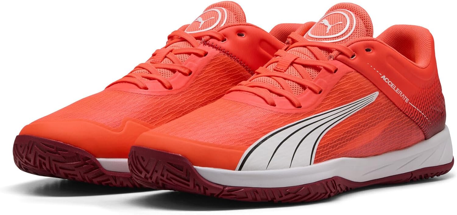 PUMA Unisex Accelerate TurboIndoor Court Shoe