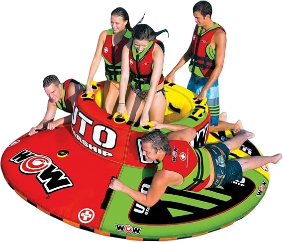Wow Sports UTO Starship Towable Tube | A towable tube that tows 1-5 riders behind the boat.