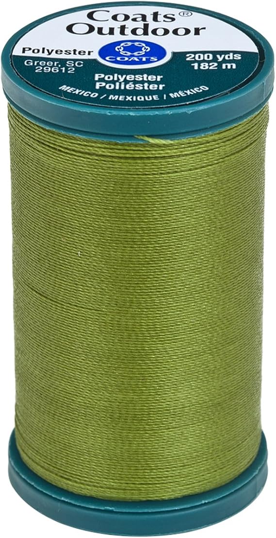 Coats Outdoor Living Thread 200yd - Chartreuse