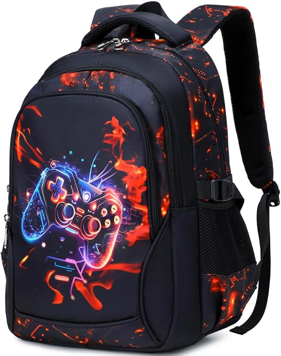Boys Backpack For Elementary Middle Kids School Bookbag Waterproof School Bags 18 Inch