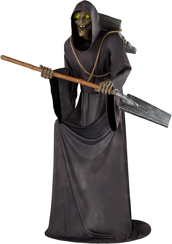 Spirit Halloween 5.7 Ft The Caretaker Animatronic, Multicolor