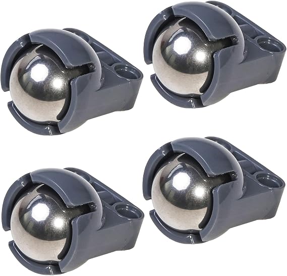 ASTEM 4Pcs Technic-Ball-Steel 18mm-D & Steering Ball Joint Large-Receptacle Compatible with Technic-Part 99948 92911 MOC EV3 Ball