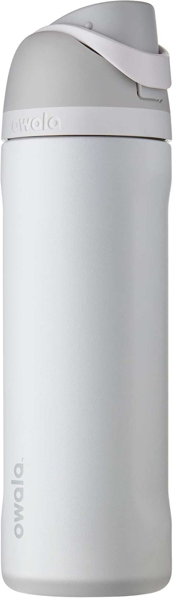 Owala FreeSip Insulated Stainless Steel Water Bottle with Straw, BPA Free Sports Water Bottle Perfect for Travel, 24 oz, Shammallow