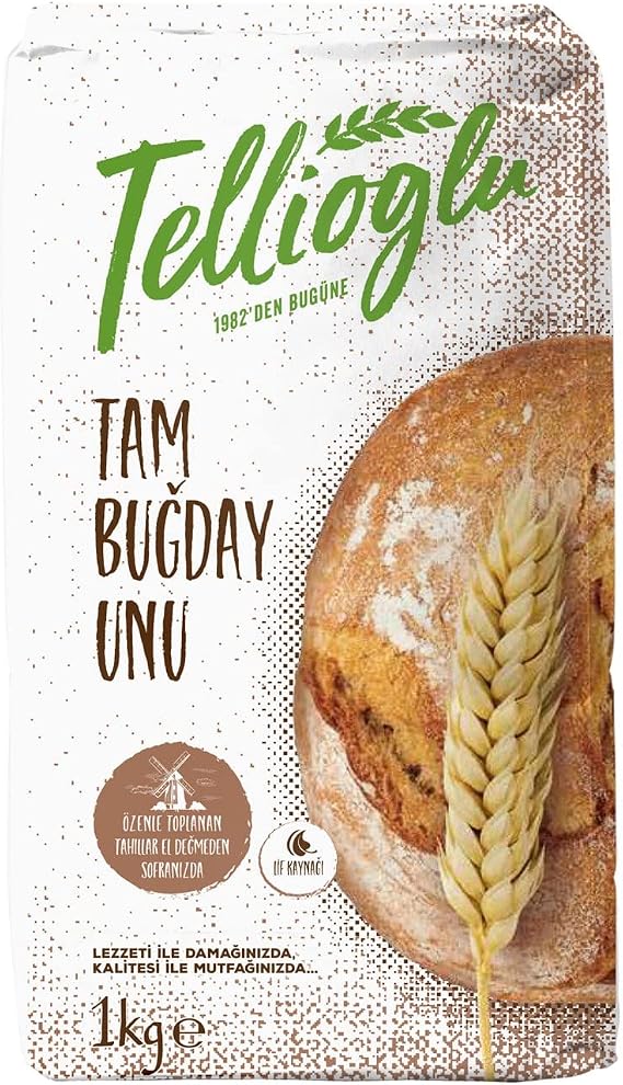 Tellioğlu Tam Buğday Unu 1 Kg