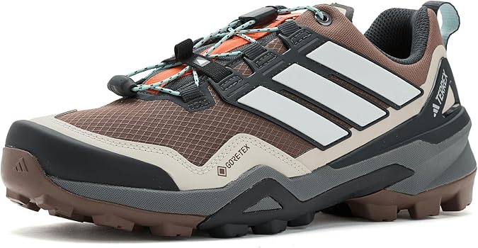 adidas Terrex Terrex Skychaser GTX Hiking Shoe Earth Strata/Grey One/Semi Flash Aqua 10.0