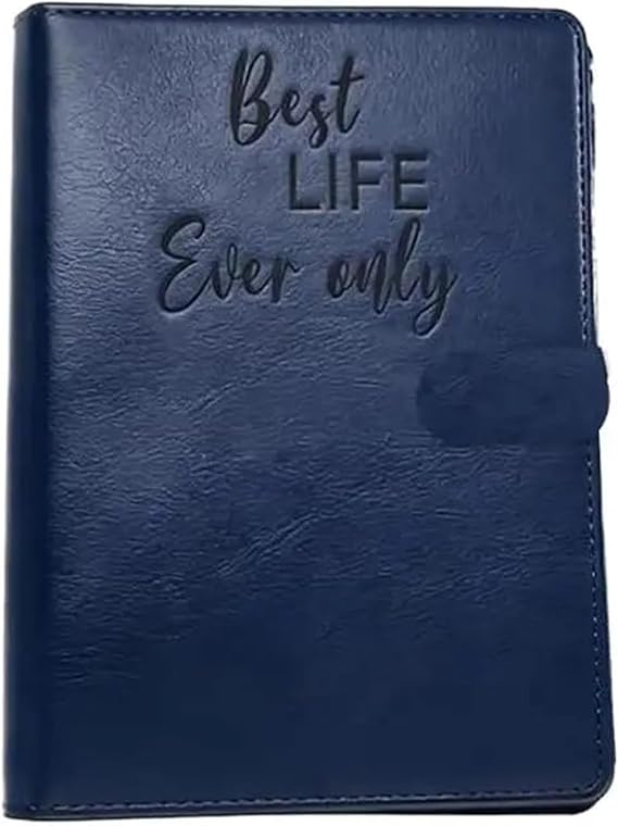Tract Holder Mini Field Service Organizer, Bible Study Wallet, JW Tract Holder for Ministry 2026, Faux Leather Organizer, Navy Blue