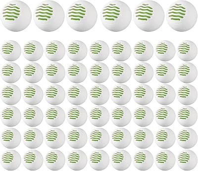 Shoe Deodorizer Balls, 60PCS 1.6 Inch Shoe Smell Balls, Safe Natural Shoe Freshener Ball, Sneaker Deodorizer Balls for Home Office Wardrobe Drawer Car Gym Bags