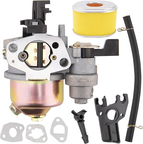 GX160 Carburetor GX200 Carburetor Kit for Honda GX120 GX140 GX160 GX168 GX200 5HP 5.5HP 6.5HP Engine Carb, Replaces# 16100-ZH8-W51 16100-ZH8-W61 16100-ZE1-814 16100-ZE1-825