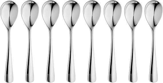 Robert Welch Marvern Bright Coffee Spoon Set of 8