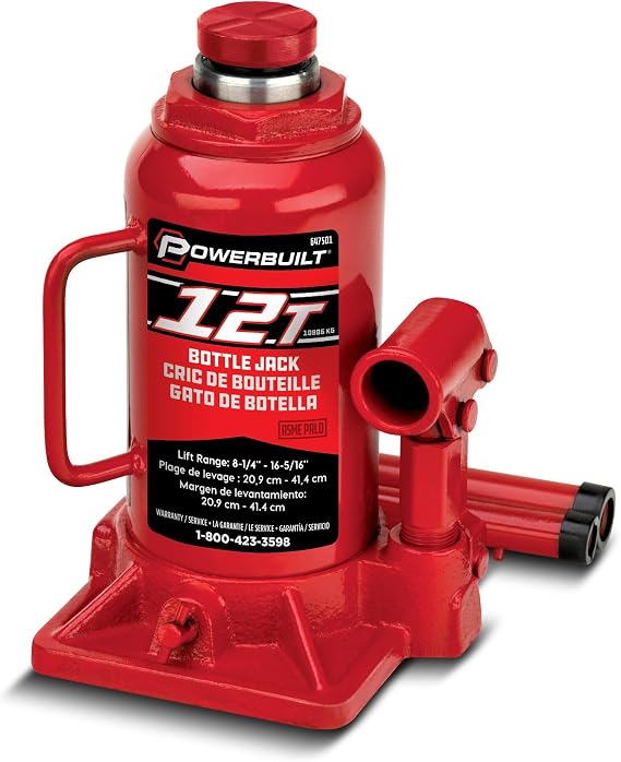 Alltrade 647501 Heavy Duty 12-Ton Bottle Jack