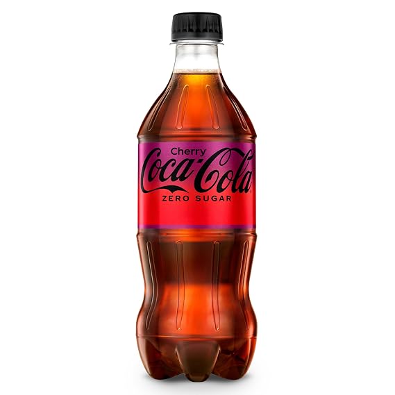 Coca-Cola Coke Cherry Zero Sugar 20 Fl Oz Bottle