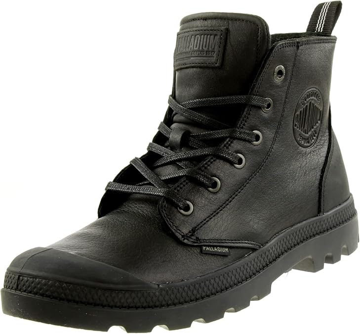 Palladium Unisex's Pampa Zip Leather Ankle Boot