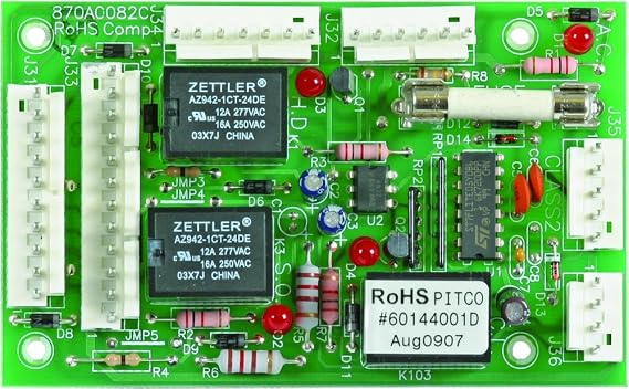 Pitco Cntl,Clnswp Rly Brd 24Vcls2 Sg 60144001-C - Genuine OEM Replacement Part
