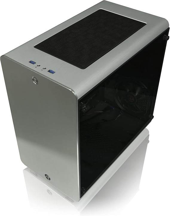 Raijintek Compatible THETIS Midi-Tower - Silber Window