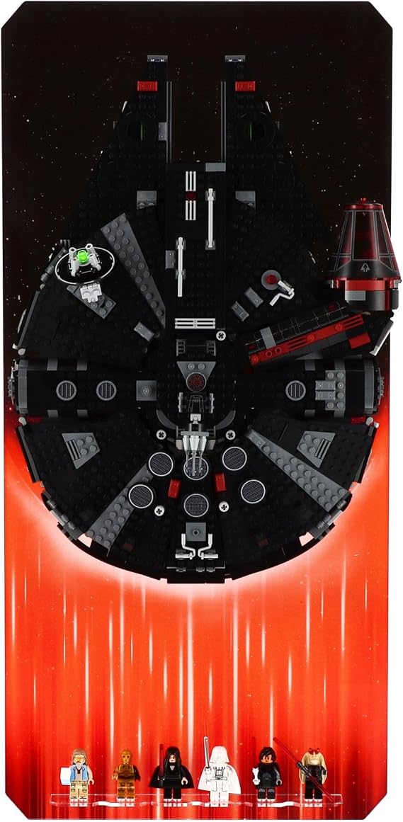 Display Stand compatible with Lego 75389 Star Wars The Dark Falcon