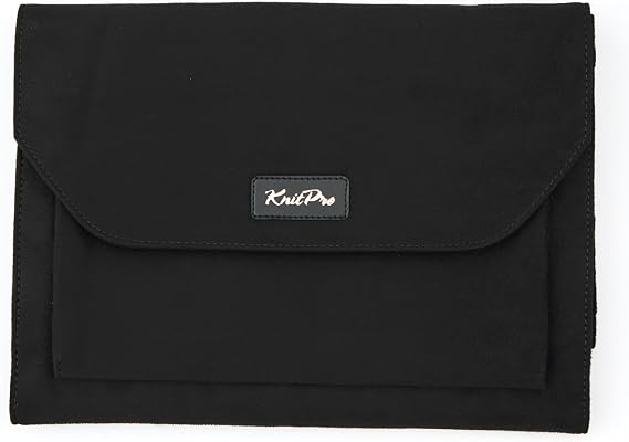 KnitPro Coal Collection Interchangeable Needle Case - 8.5"x 6.9" x 0.5"