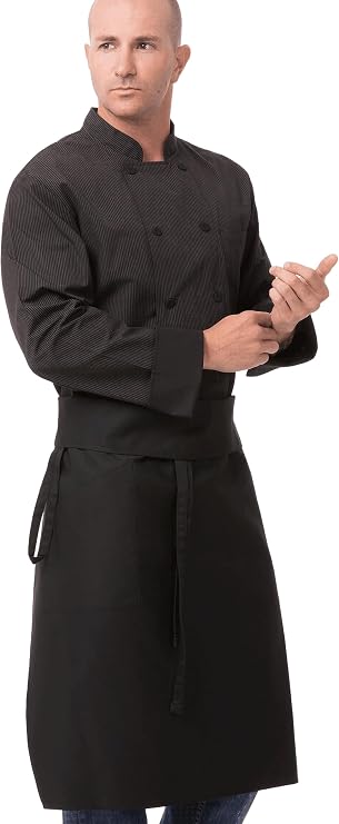 Chef Works Unisex Tapered Apron with Pocket