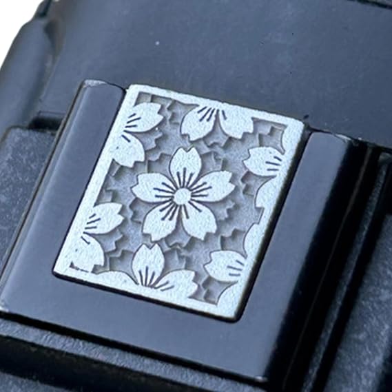 Durability Brass Shutter Release Button with Engraveds Florals Pattern for XT30 A7C2 Camera Enhances Grip Stability